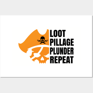 Loot Pillage Posters and Art